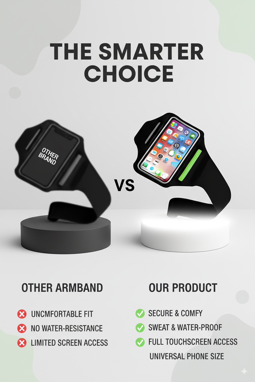 Phone holder for running – best arm band for sports and workouts
