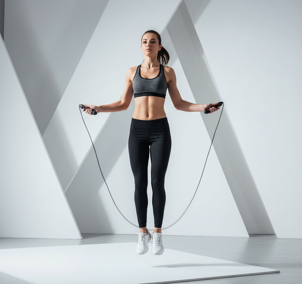 Skipping Rope for Fitness – Adjustable & Tangle-Free